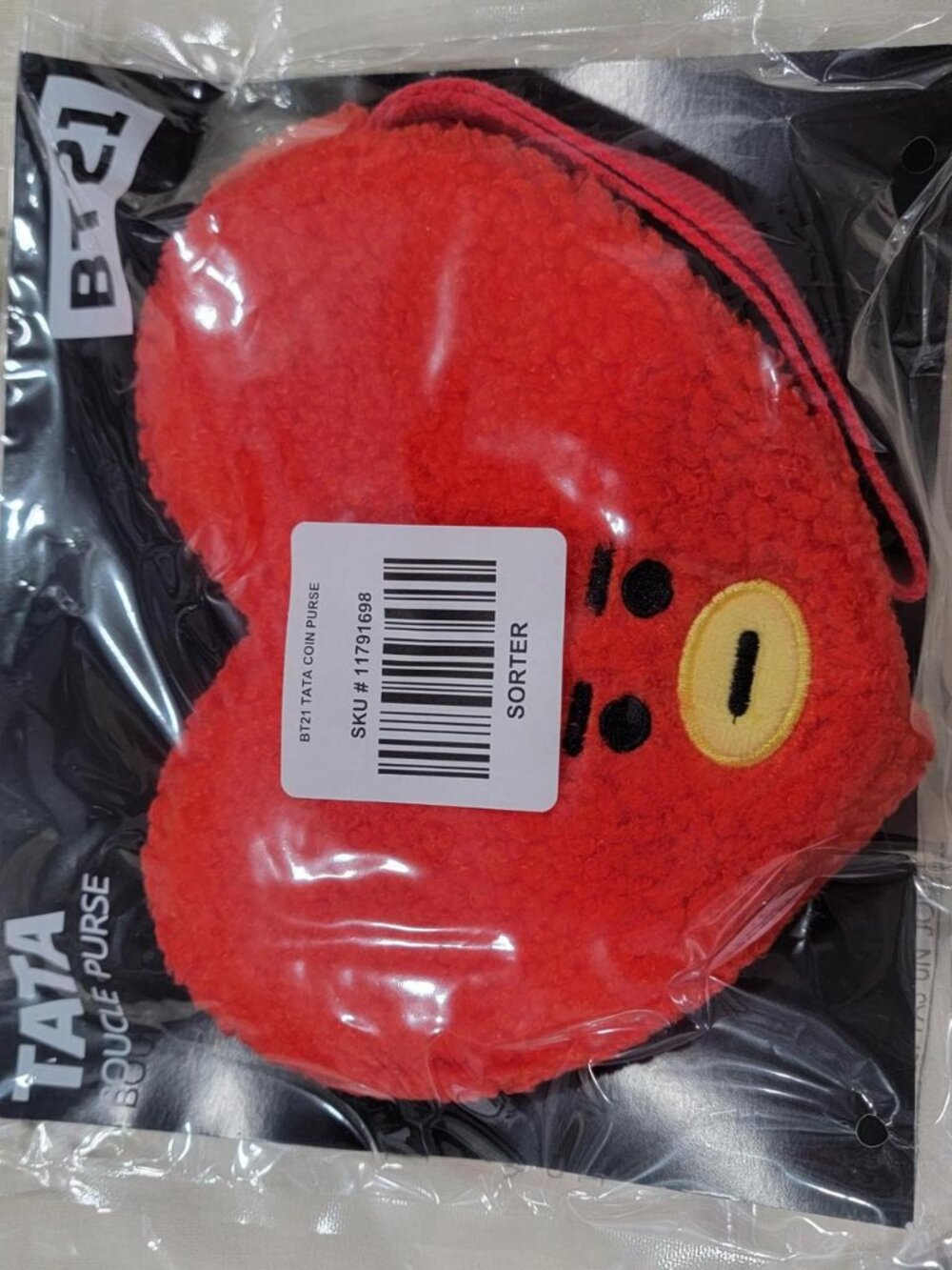 BT21 Tata Boucle Purse Kim Tae Hyung